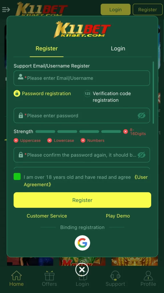 Aplicativo oficial android